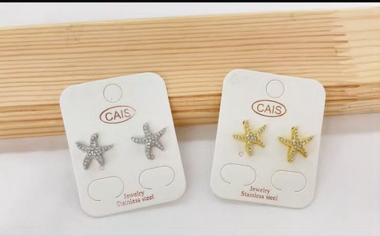 WhatsApp Image 2026-07-26 at 2.33.15 PM (1) Starlight Star Hoops - Image 1